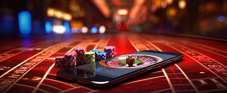 Budget smartphone showing 3110 casino games interface in Cebu province